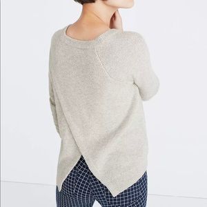 Madewell Province Cross-Back Pullover Sweater (M)